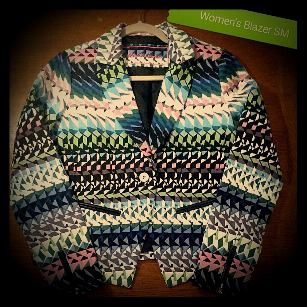 Women's unique and colorful blazer
